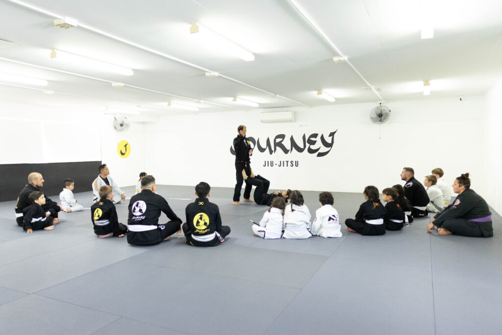 Parents and Kids class Saturday 9am at Journey Jiu-Jitsu.