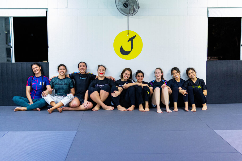 Journey Jiu-Jitsu women only all together after NoGi class.