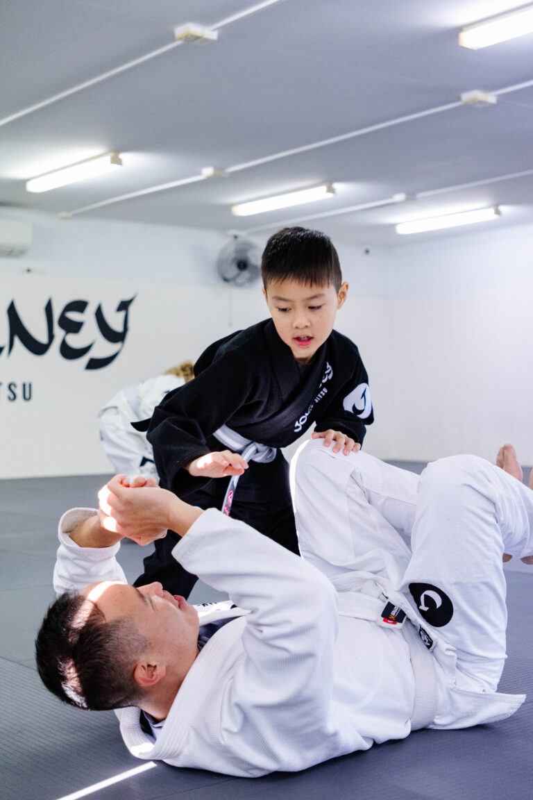 Family Brazilian Jiu-Jitsu class at Journey Jiu-Jitsu in Southport.