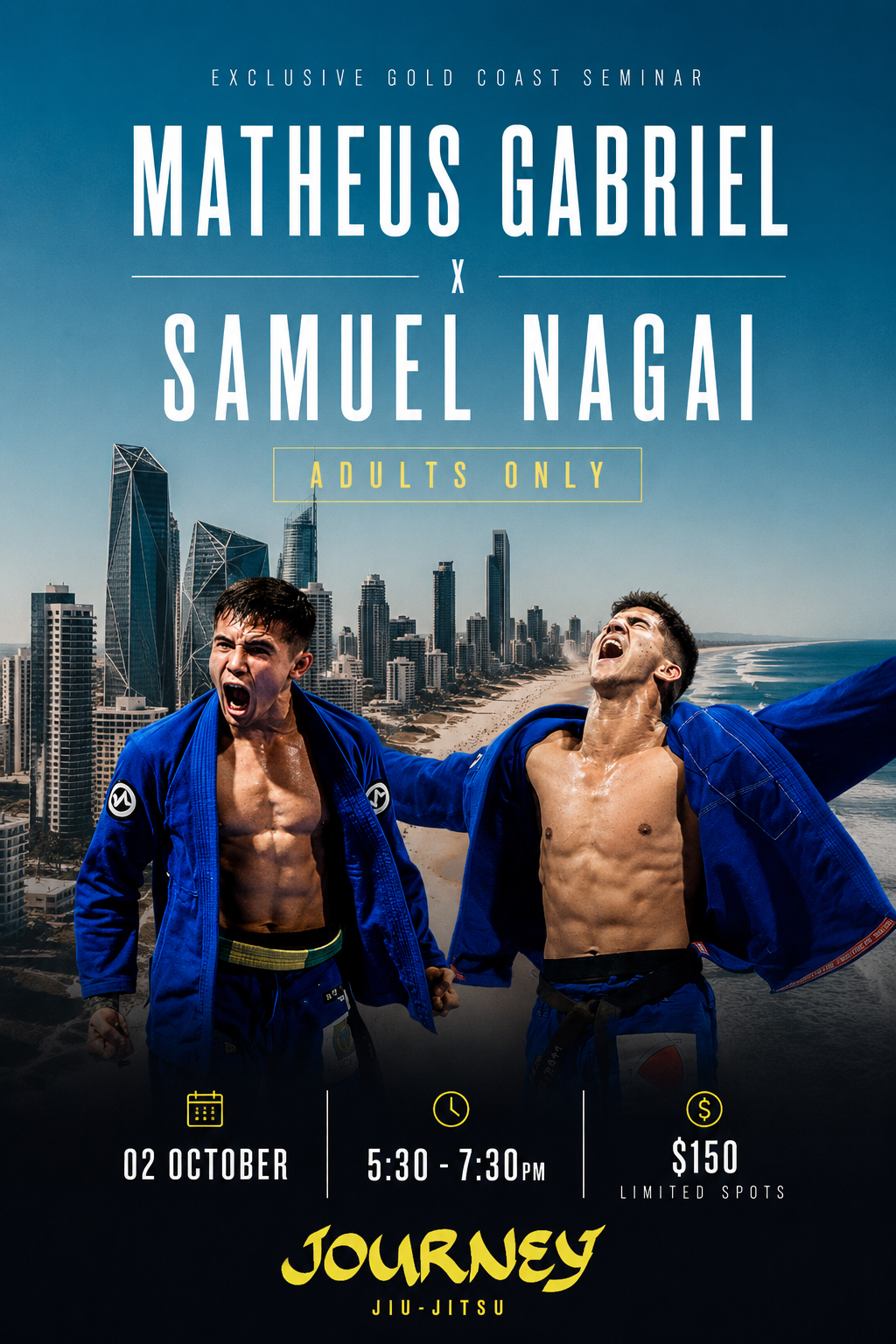 Matheus Gabriel x Samuel Nagai BJJ Seminar Gold Coast