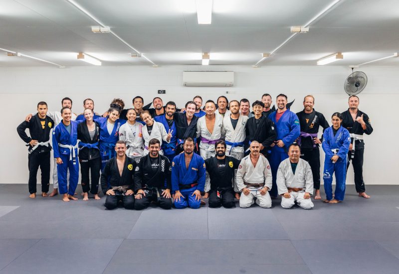 Journey Jiu-Jitsu members all together after Gi and NoGi class.